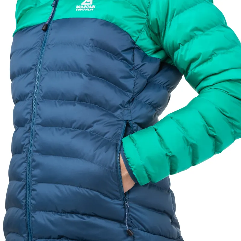 Mountain Equipment Womens Superflux Jacket - Majolica-Deep Green