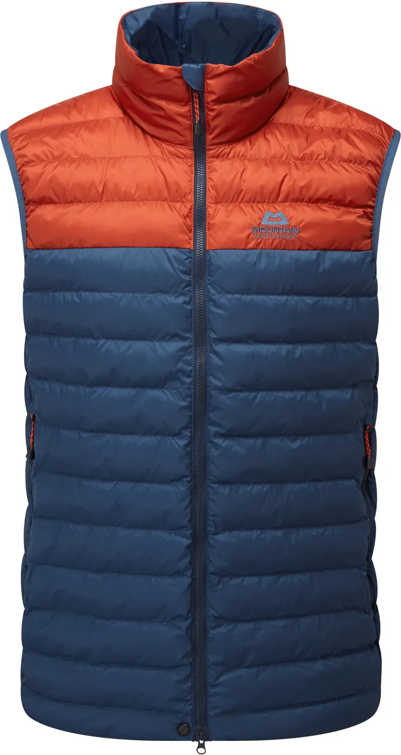 Mountain Equipment Mens Superflux Vest - Dusk-RedRock