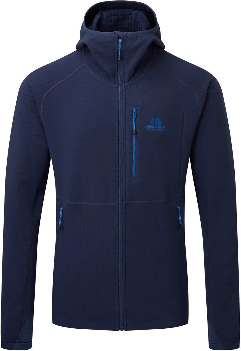 Mountain Equipment Mens Shroud Hooded Jacket - Medieval Blue