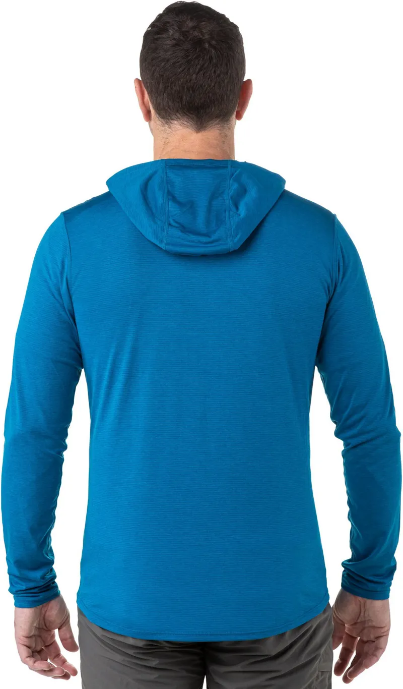 Mountain Equipment Mens Glace Hoody - Mykonos Blue-2