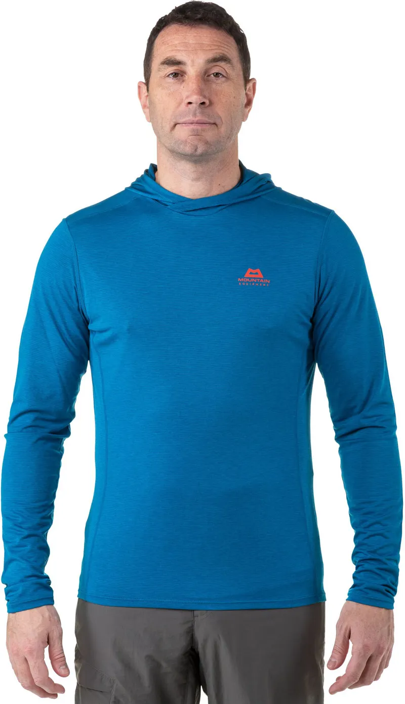 Mountain Equipment Mens Glace Hoody - Mykonos Blue-1