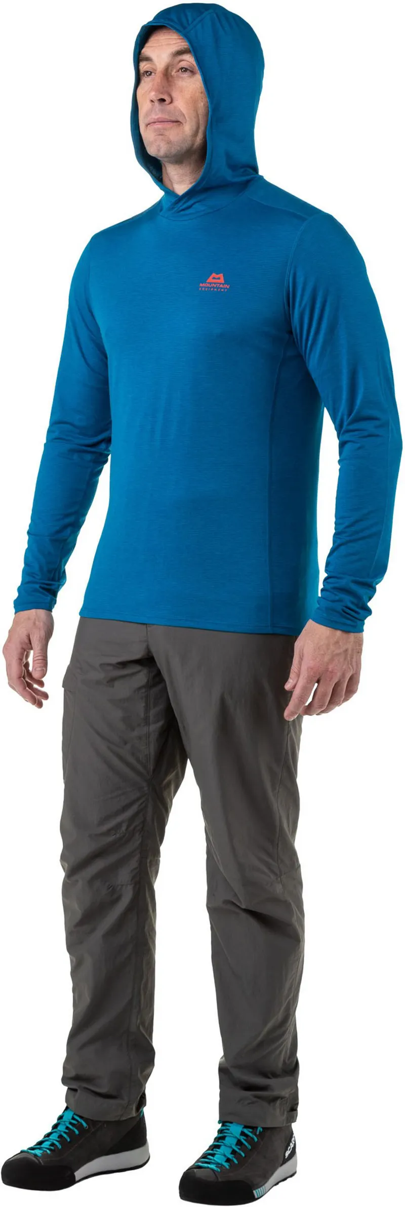 Mountain Equipment Mens Glace Hoody - Mykonos Blue-3