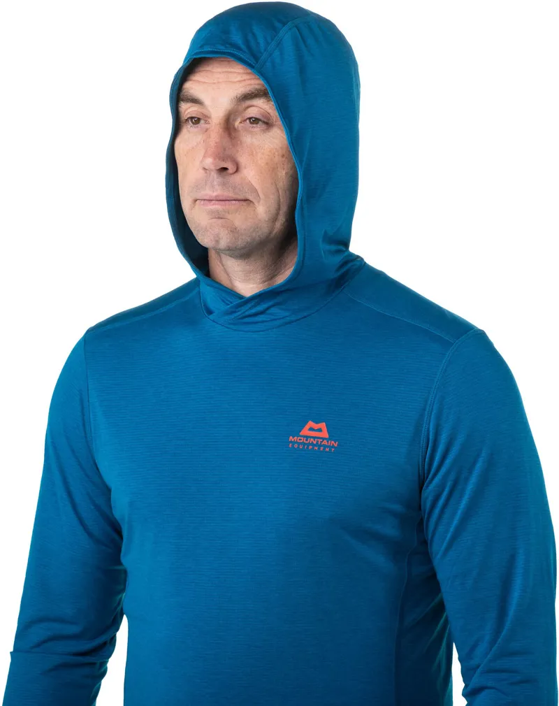 Mountain Equipment Mens Glace Hoody - Mykonos Blue-4