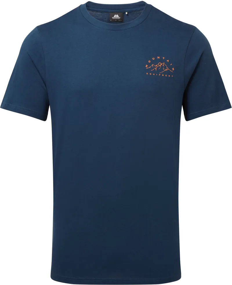 Mountain Equipment Mens Ekur Tee - Majolica Blue