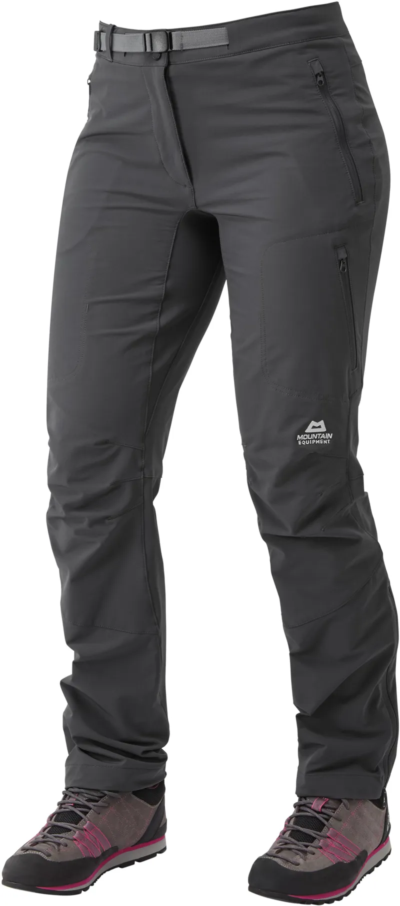 Mountain Equipment Womens Chamois Trousers - Regular Leg - Anvil Grey-1