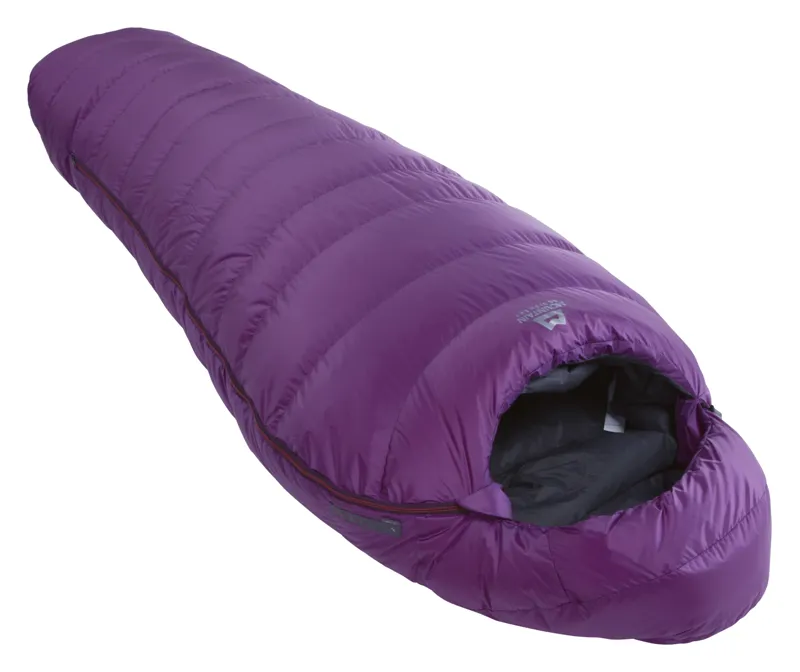 Mountain Equipment Womens Glacier 300 Sleeping Bag - Regular - Foxglove-1