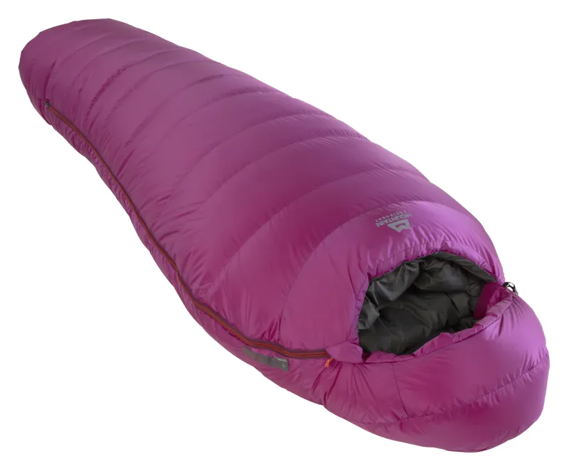 Mountain Equipment Womens Glacier 700 Sleeping Bag - Regular - Foxglove-1