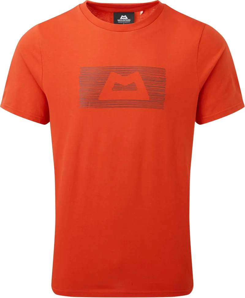 Mountain Equipment Mens King Line Tee Paprika