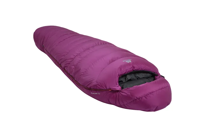 Mountain Equipment Womens Glacier 700 Sleeping Bag - Regular - Foxglove-2