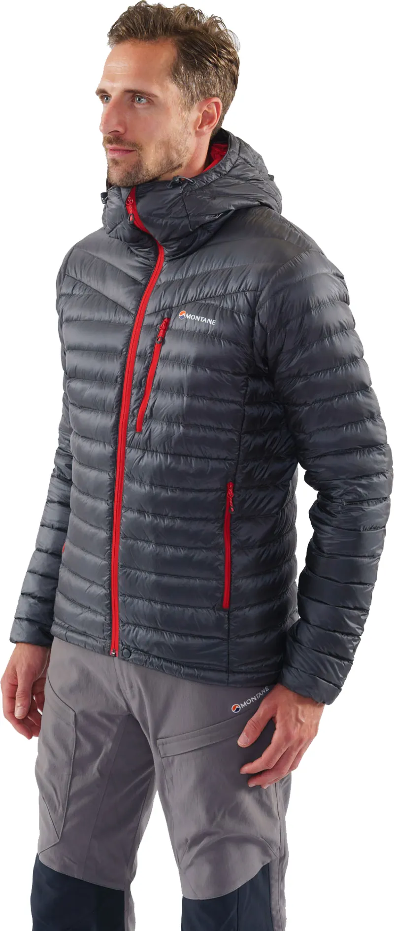 Montane Mens Featherlite Down Jacket - Slate-3