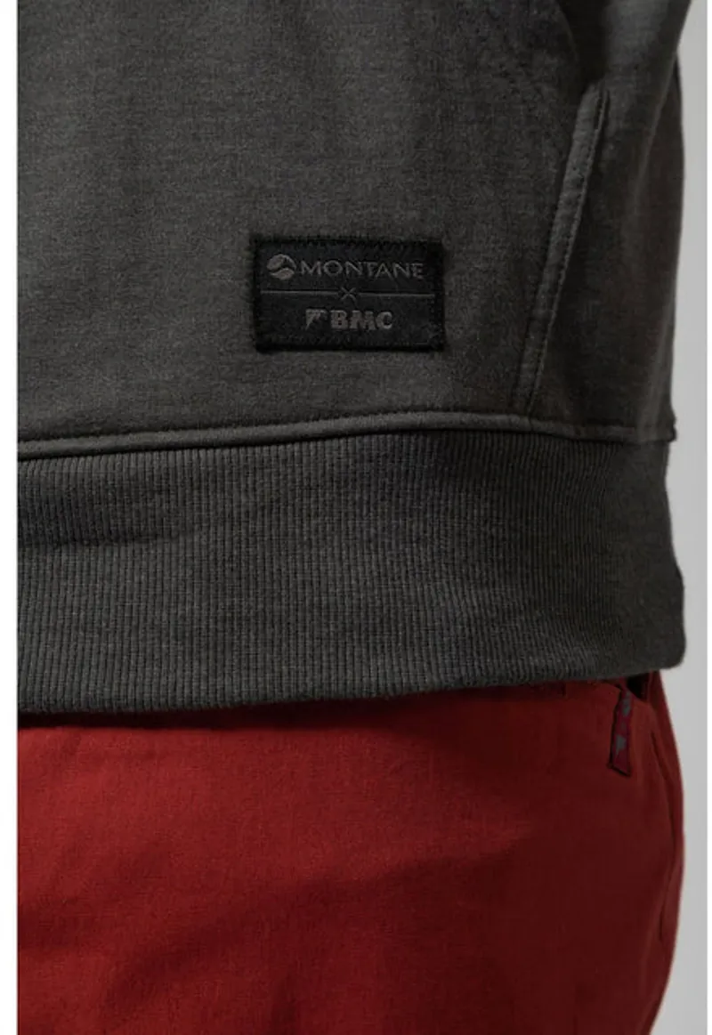 Montane Mens Off Limits Cotton Hoodie - Slate-3