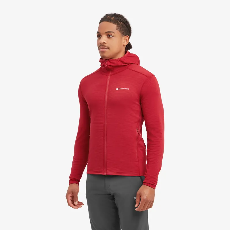 Montane Mens Protium Lite Hoodie - Acer Red-4