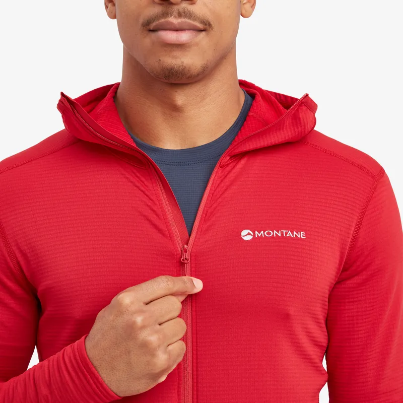 Montane Mens Protium Lite Hoodie - Acer Red-6