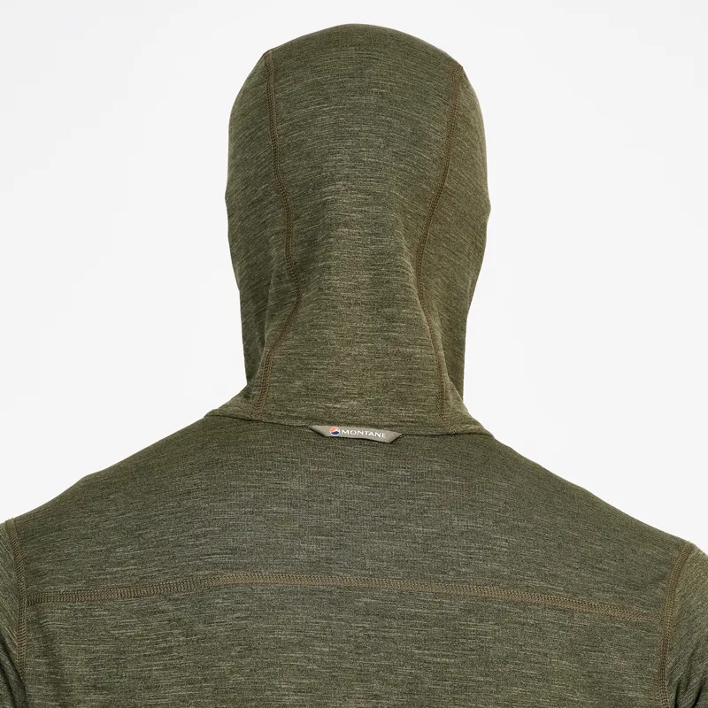 Montane Mens Protium Hoodie - Kelp Green-7