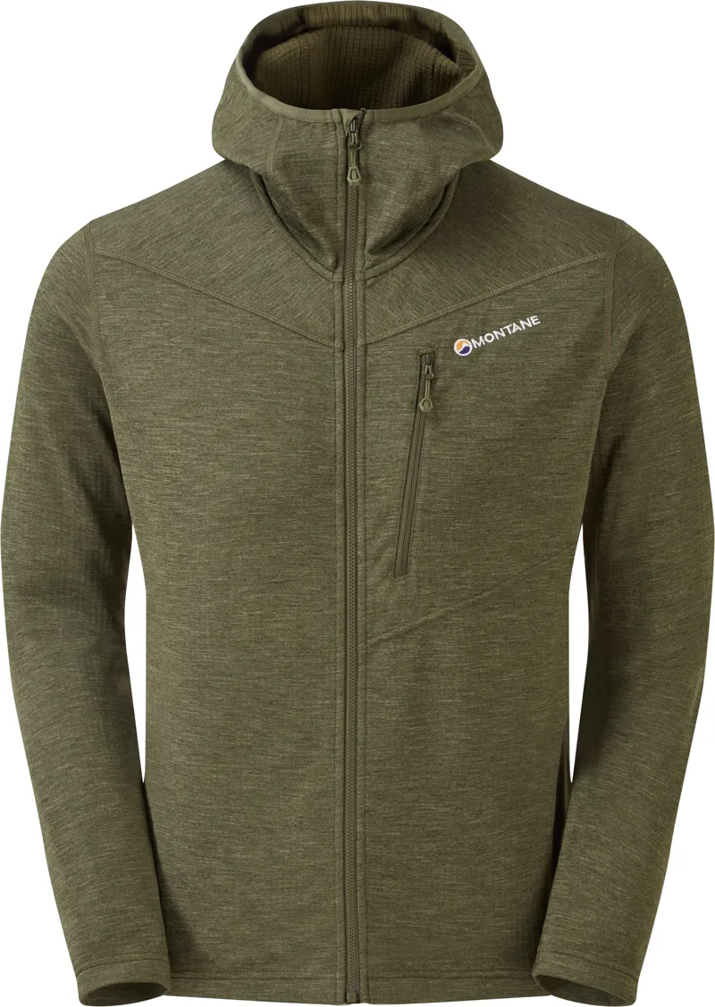 Montane Mens Protium Hoodie - Kelp Green