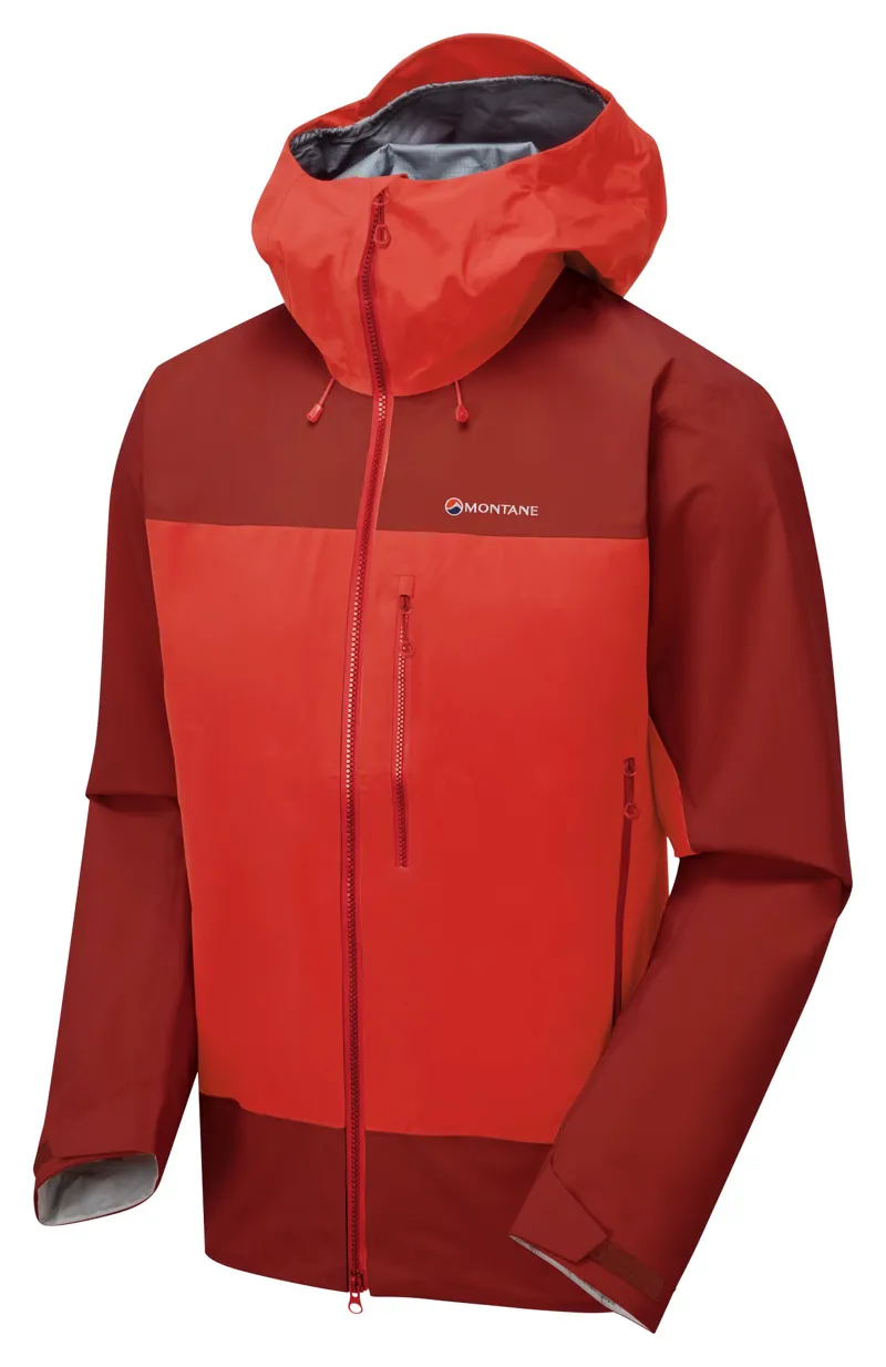 Montane Mens Phase XPD Jacket - Adrenaline Red-1
