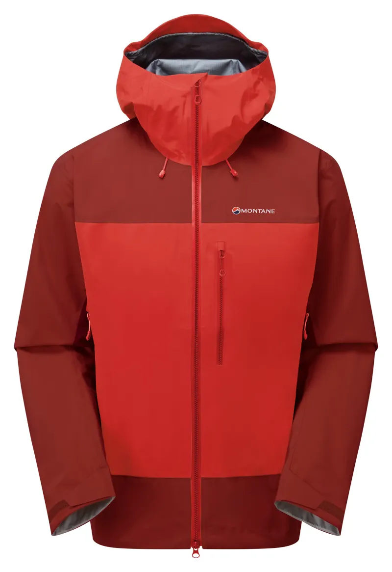 Montane Mens Phase XPD Jacket - Adrenaline Red