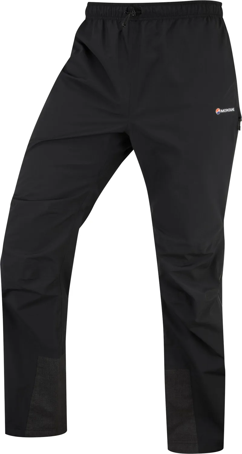 Montane Mens Pac Plus XT Waterproof Overtrousers  - Black