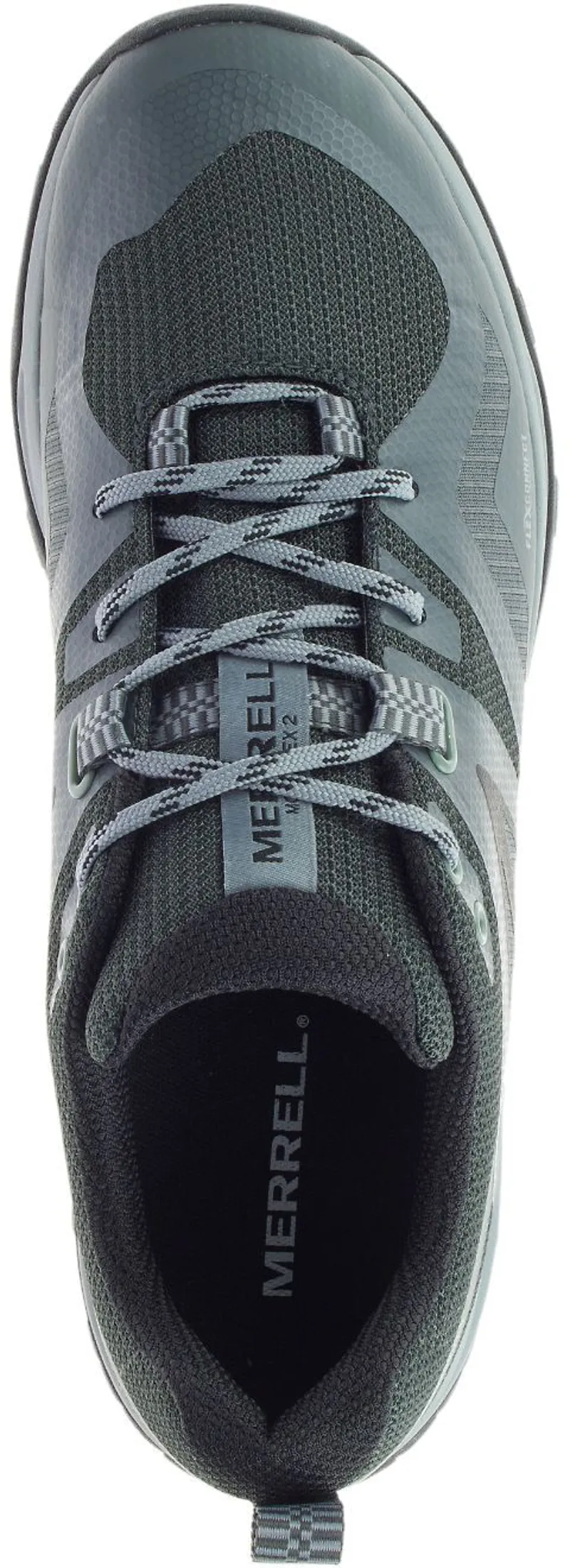 Merrell Mens MQM Flex 2 GTX Shoes - Black-Grey-6