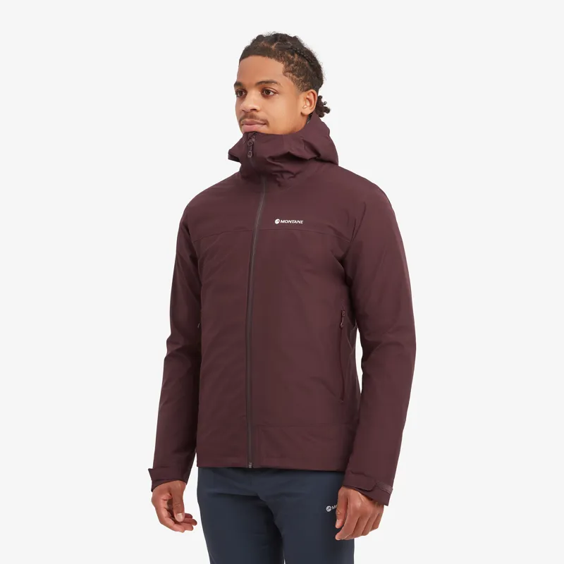 Montane Mens Spirit Jacket - Dark Garnet-3