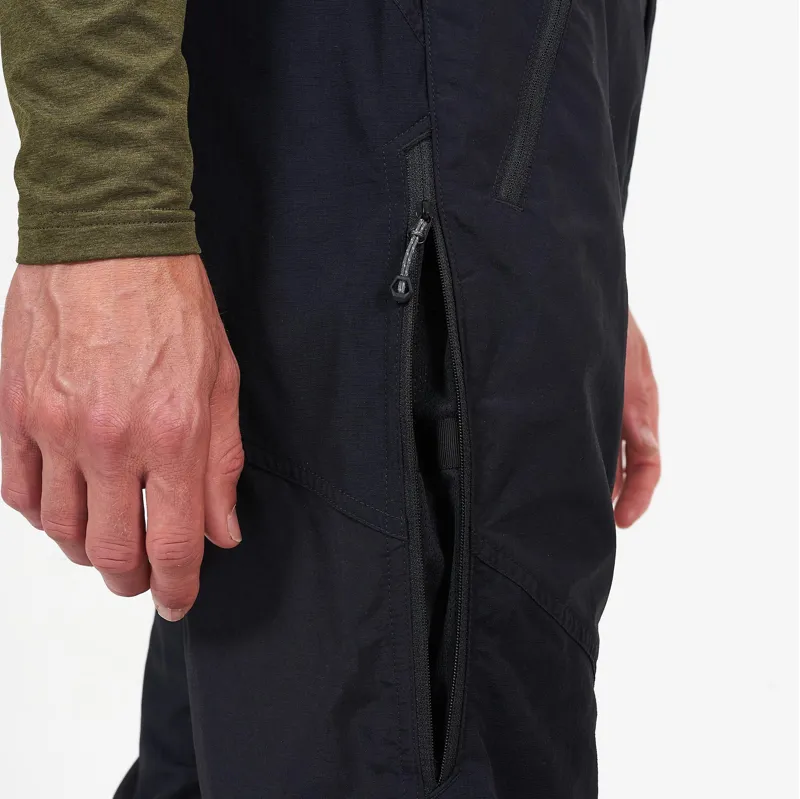 Montane Mens Terra Trousers - Short Leg - Black-6