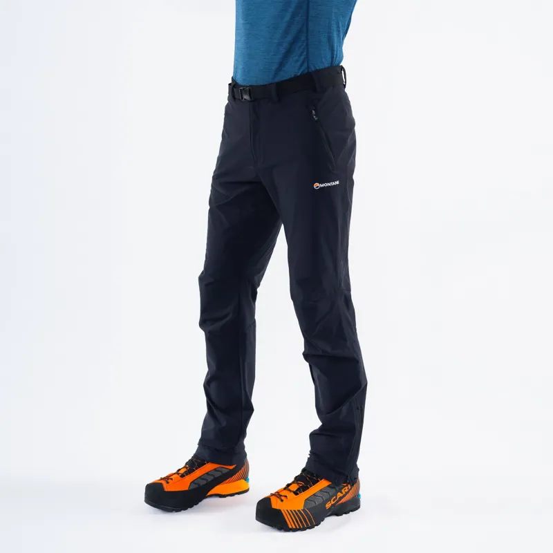 Montane Mens Terra Route Trousers - Regular Leg - Black-2