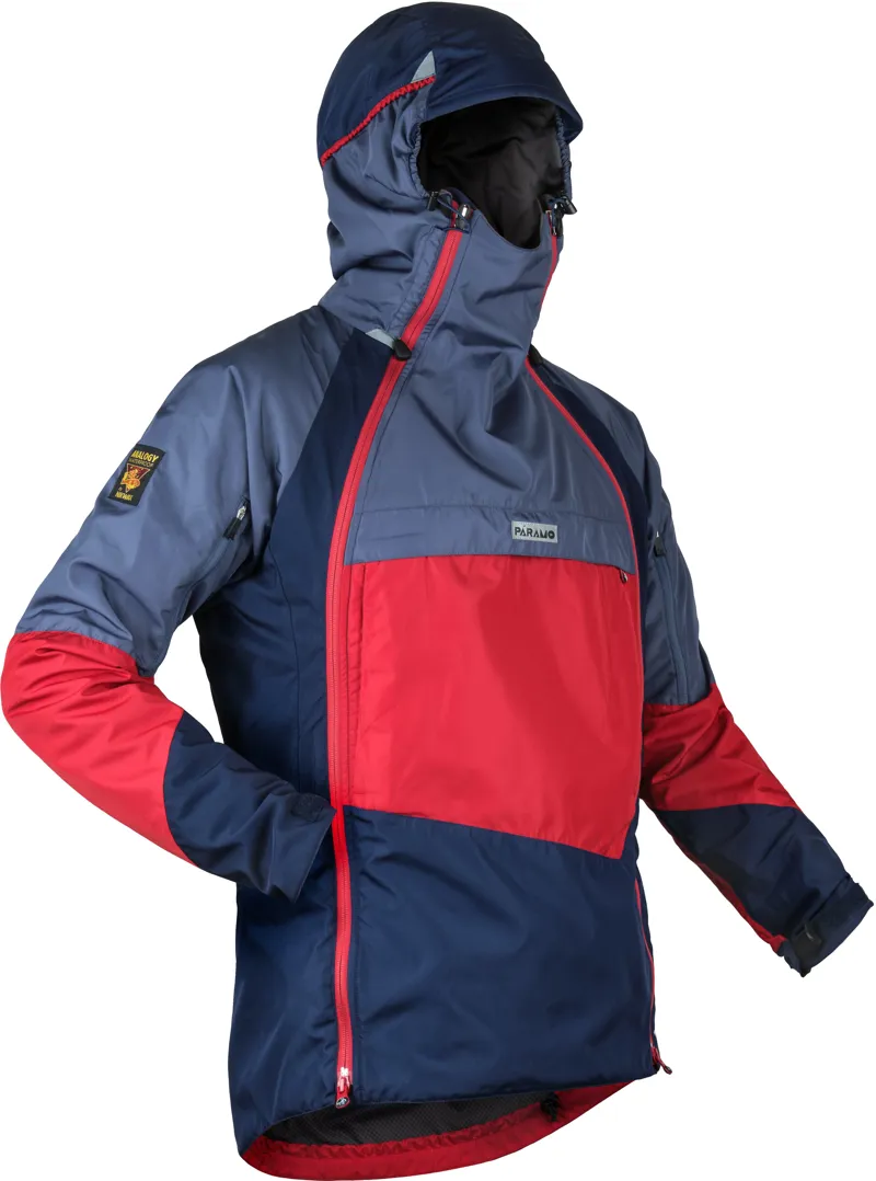 Paramo Mens Velez Evolution Hybrid Smock - Midnight-Fire-Indigo-1