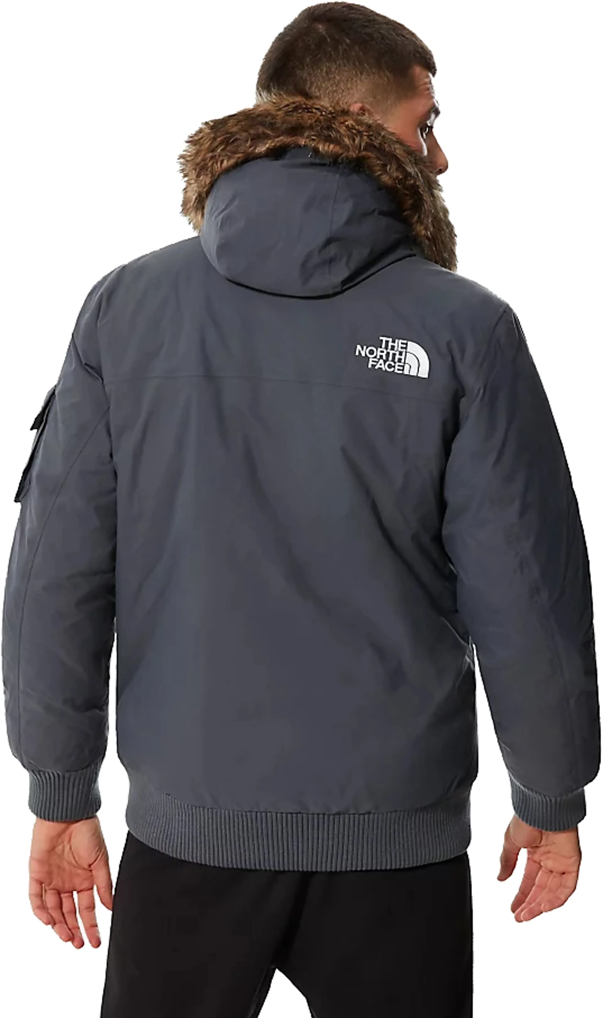 The North Face Mens Recycled Gotham Jacket Vanadis Grey