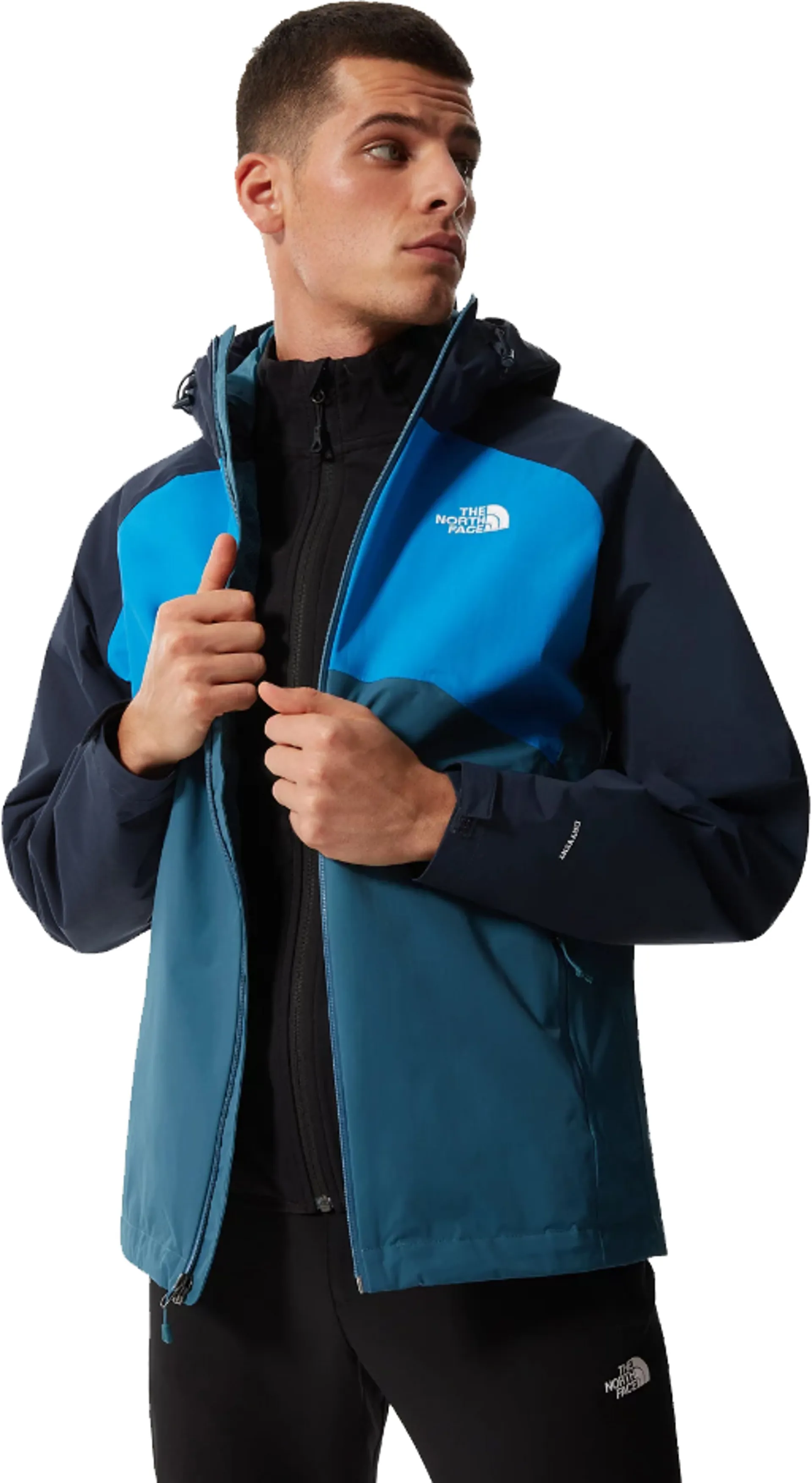 The North Face Mens Stratos Jacket - Mallard Blue - Urban Navy 