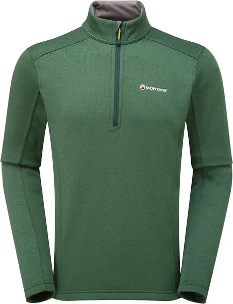 Montane Mens Forza Fleece Pull On - Arbor Green