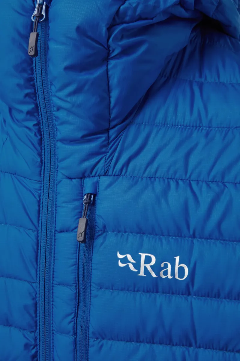 Rab Mens Microlight Alpine Jacket - Polar Blue-3