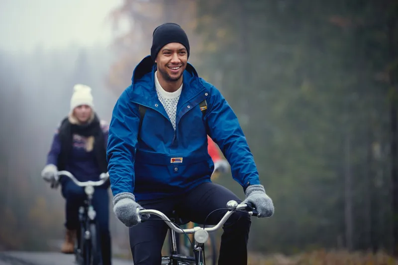 Fjallraven Mens Vardag Anorak - Autumn Leaf-Terracotta Brown-10