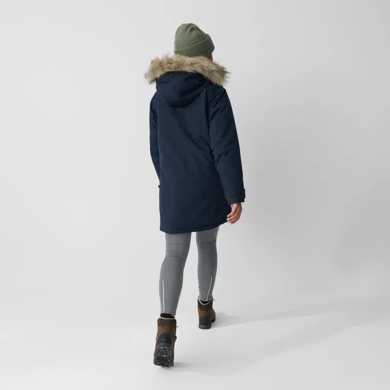 Fjallraven Womens Nuuk Parka - Dark Navy-3