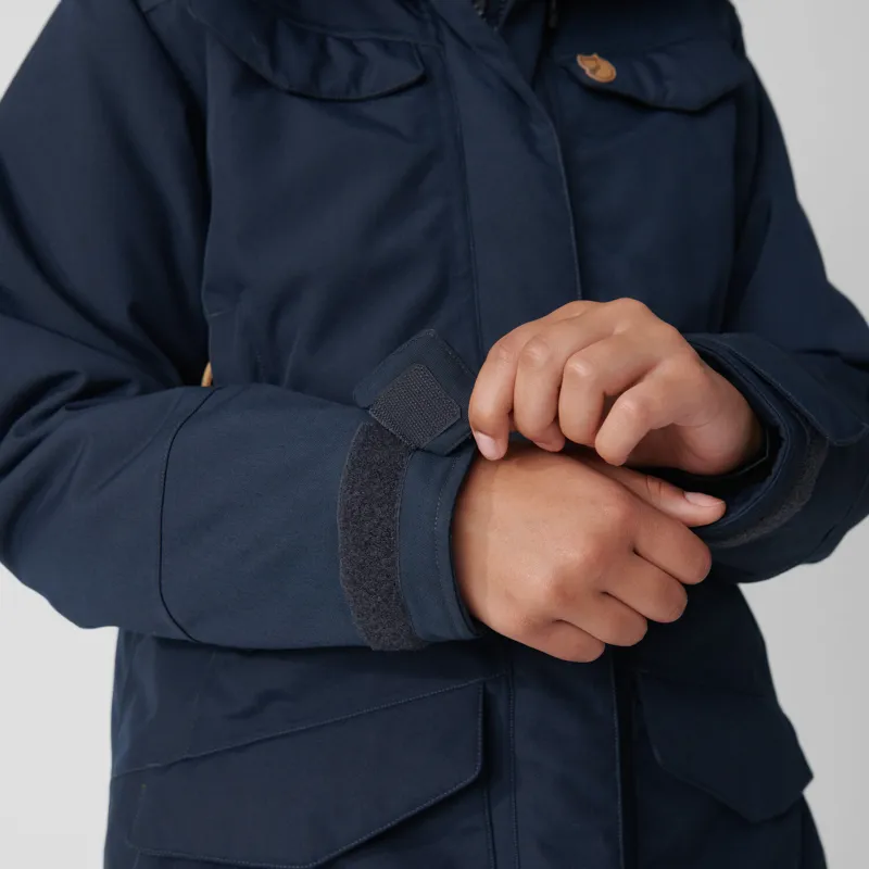 Fjallraven Womens Nuuk Parka - Dark Navy-8