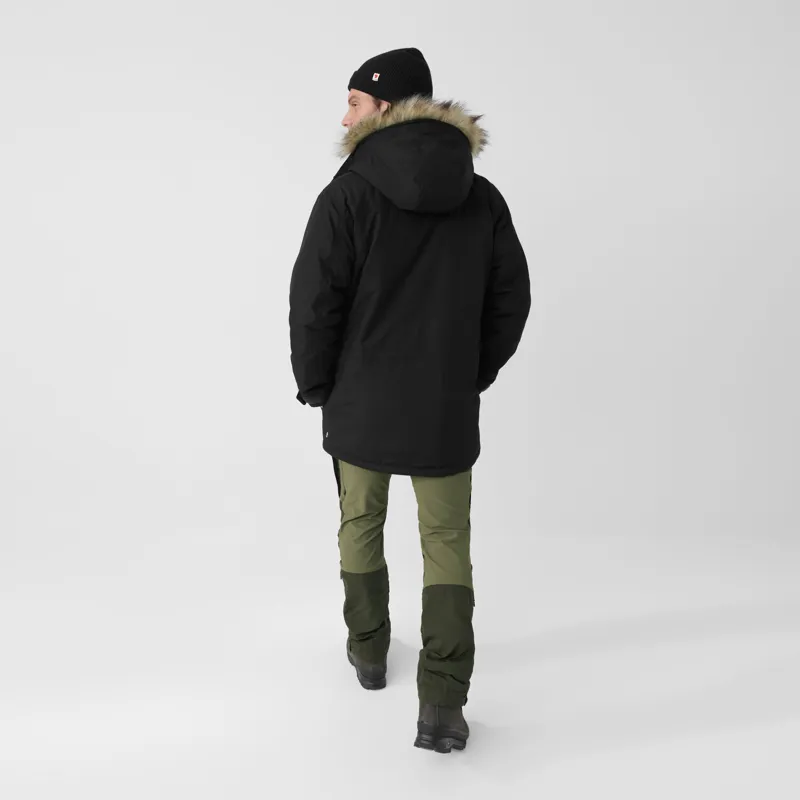 Fjallraven Mens Nuuk Parka - Basalt-3