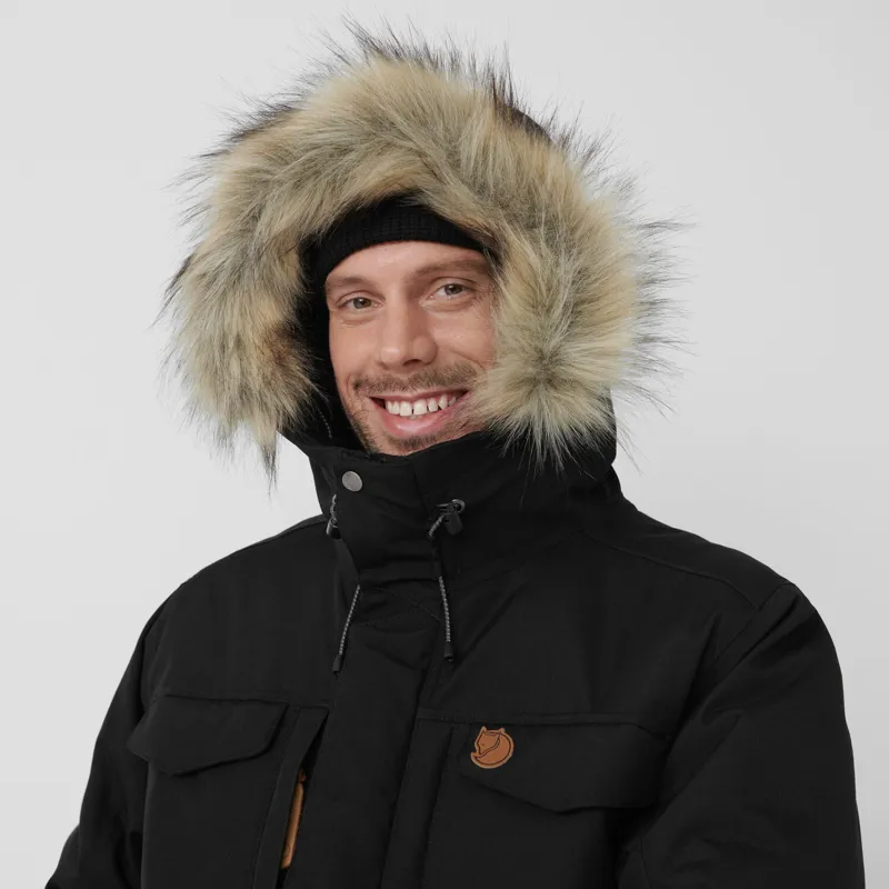 Fjallraven Mens Nuuk Parka Basalt