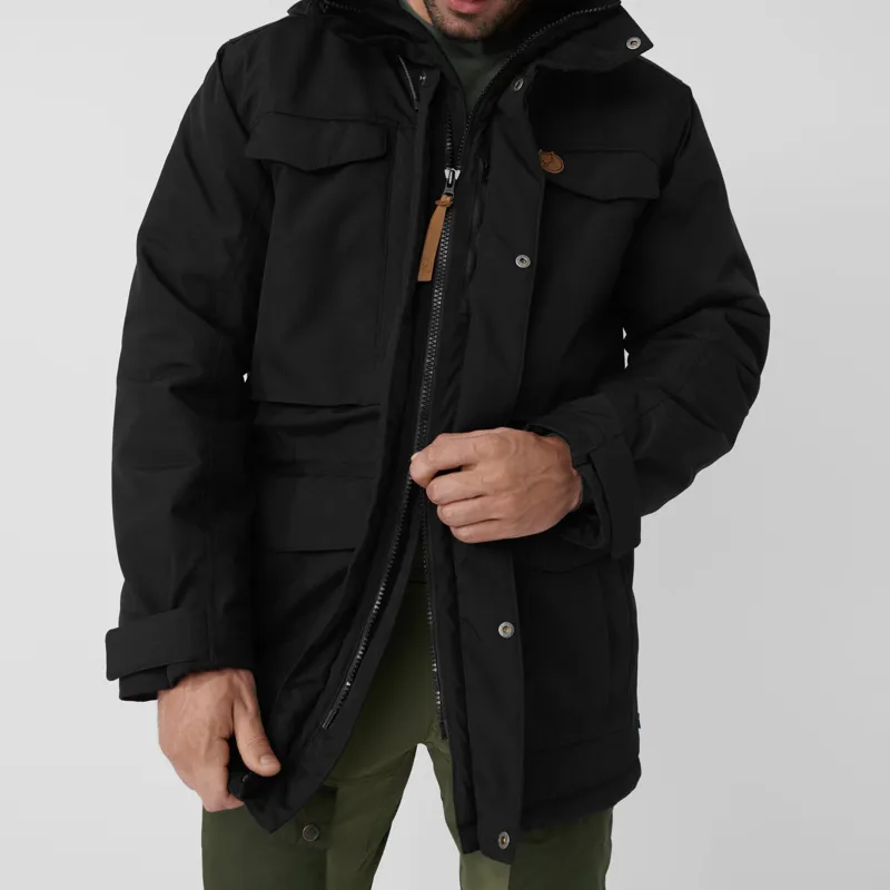 Fjallraven Mens Nuuk Parka - Deep Forest-6