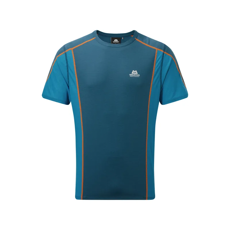 Mountain Equipment Mens Ignis Tee - Majolica-Alto Blue