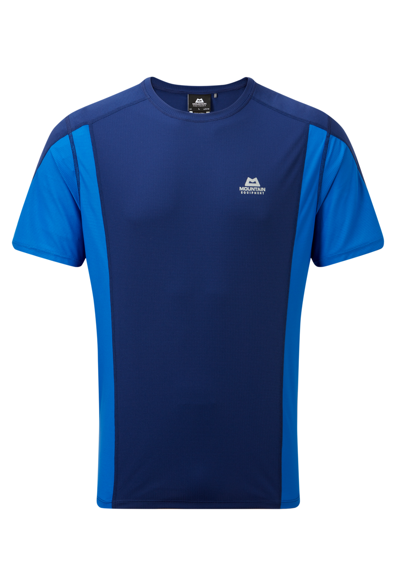 Mountain Equipment Mens Ignis Tee - Medieval-Lapis Blue