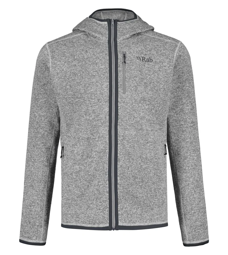Rab Mens Quest Fleece Hoody - Granite