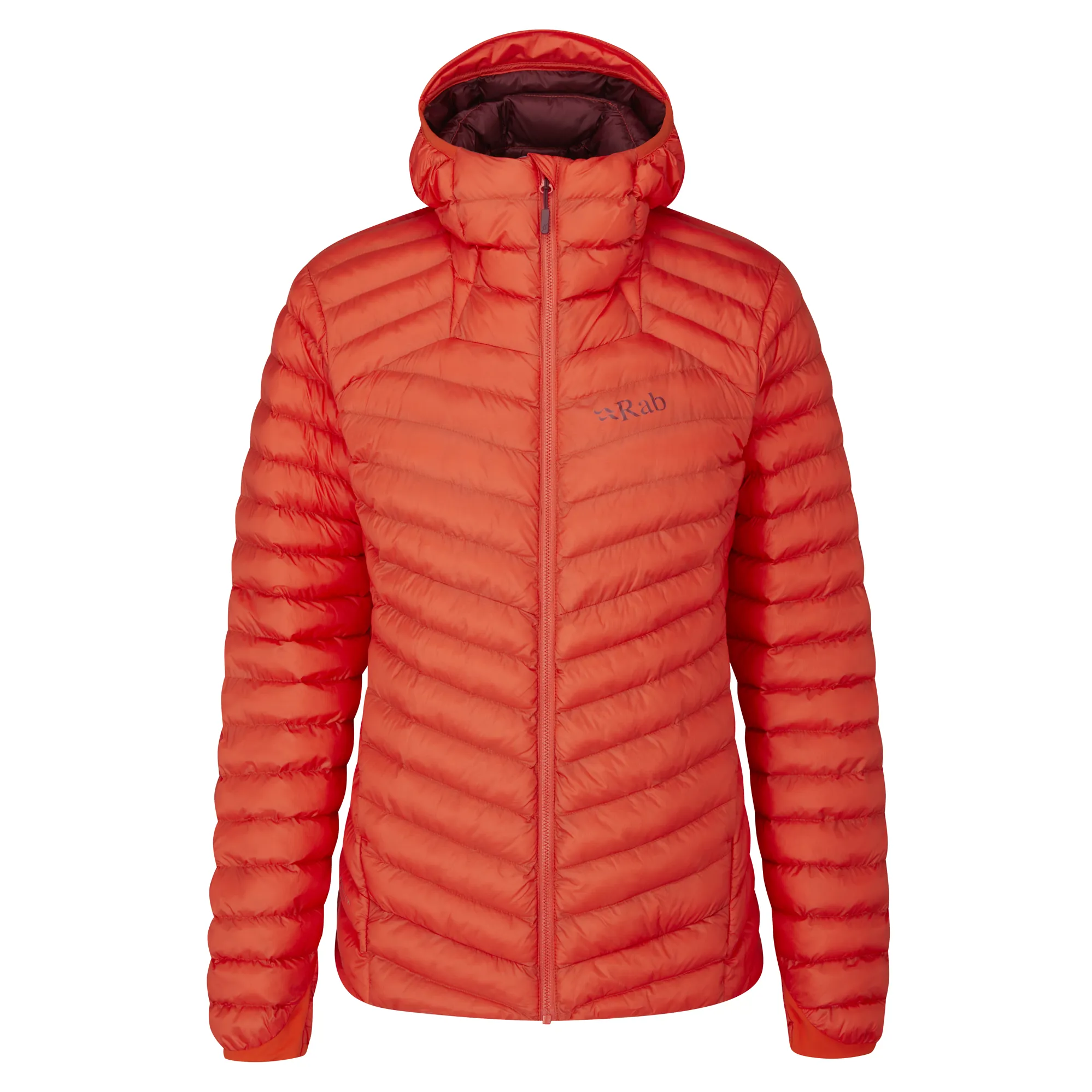 Rab Womens Cirrus Alpine Jacket Red Grapefruit