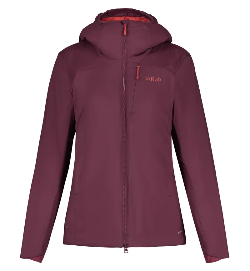 Rab Womens Xenair Alpine Jacket - Deep Heather