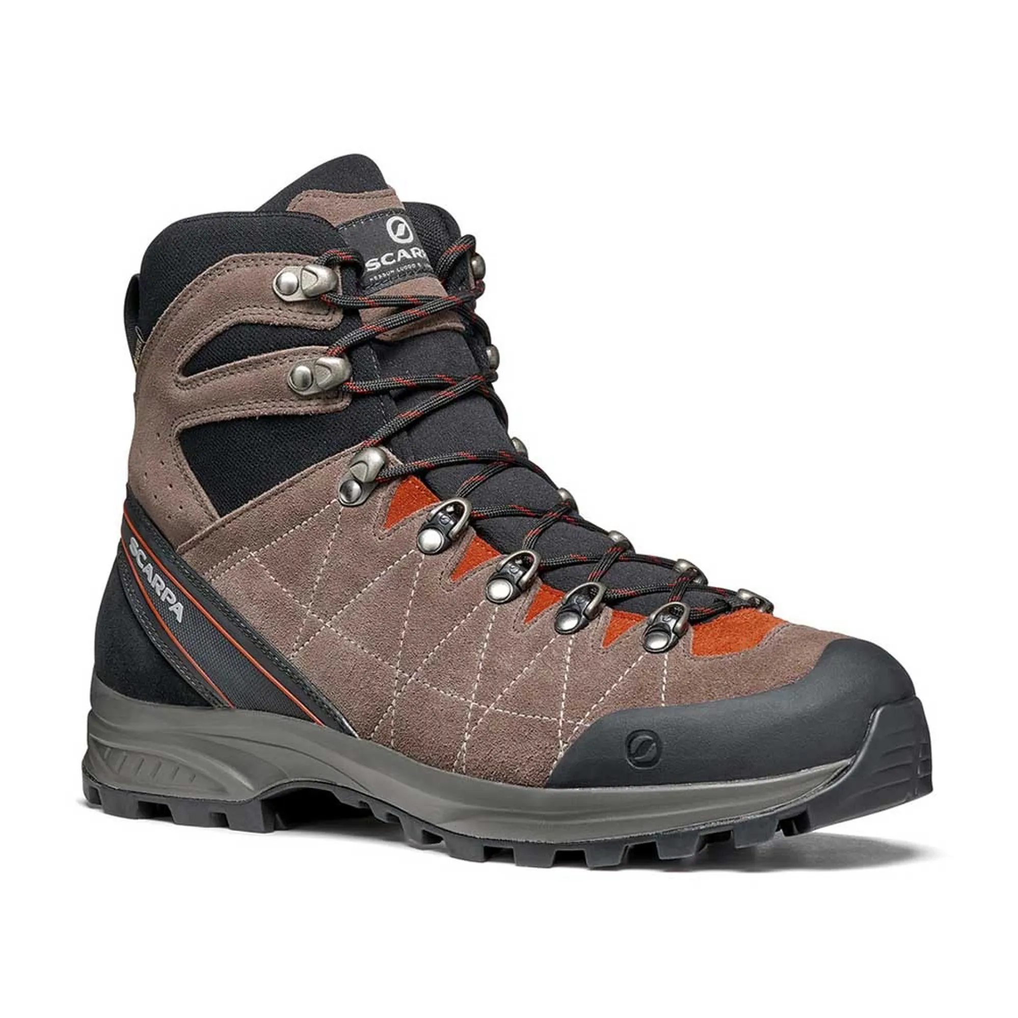 Scarpa Mens R-Evo GTX Walking Boots Cigar-Rust - Main Image