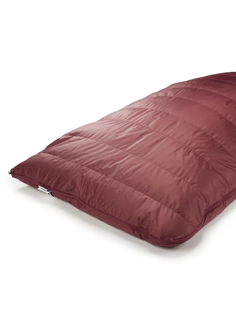 Rab Outpost 700 Down Sleeping Bag  - Left-Hand Zip - Oxblood Red-2