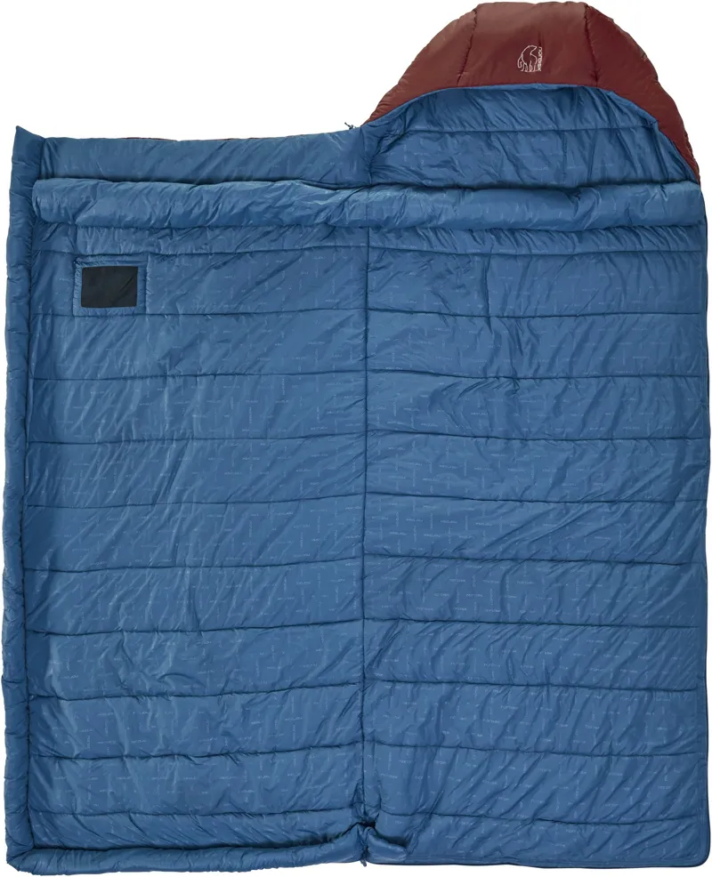 Nordisk Puk -2 Blanket L Sleeping Bag - Sundried Tomato-3