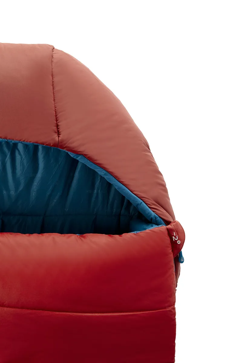 Nordisk Puk -2 Blanket L Sleeping Bag - Sundried Tomato-4