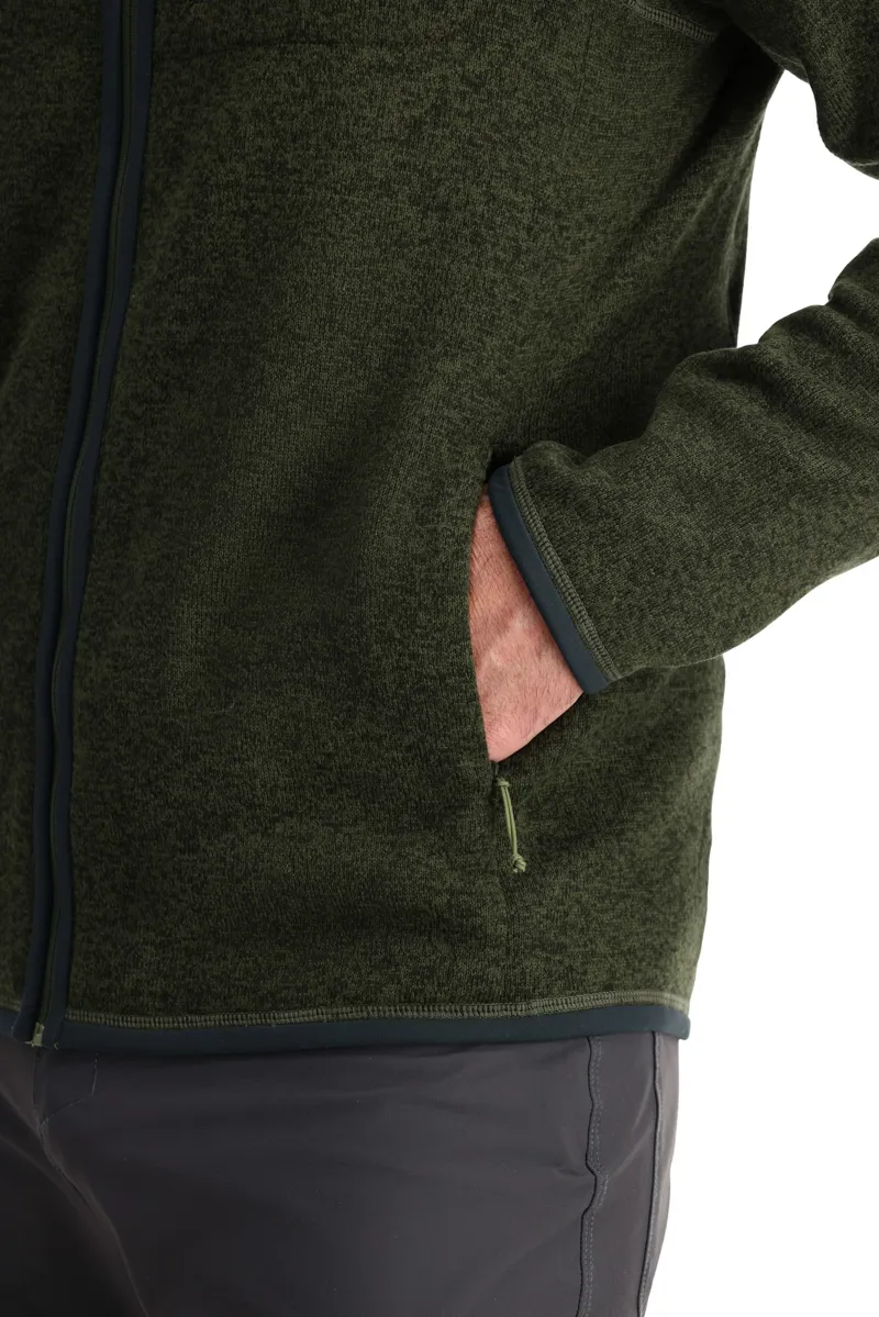 Rab Mens Quest Fleece Hoody - Army-5