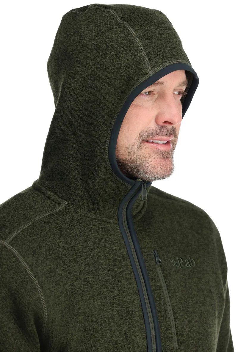 Rab Mens Quest Fleece Hoody - Army-7