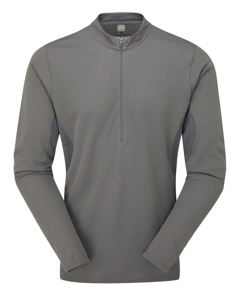 Rab Mens Ridgeline LS Tee - Graphene