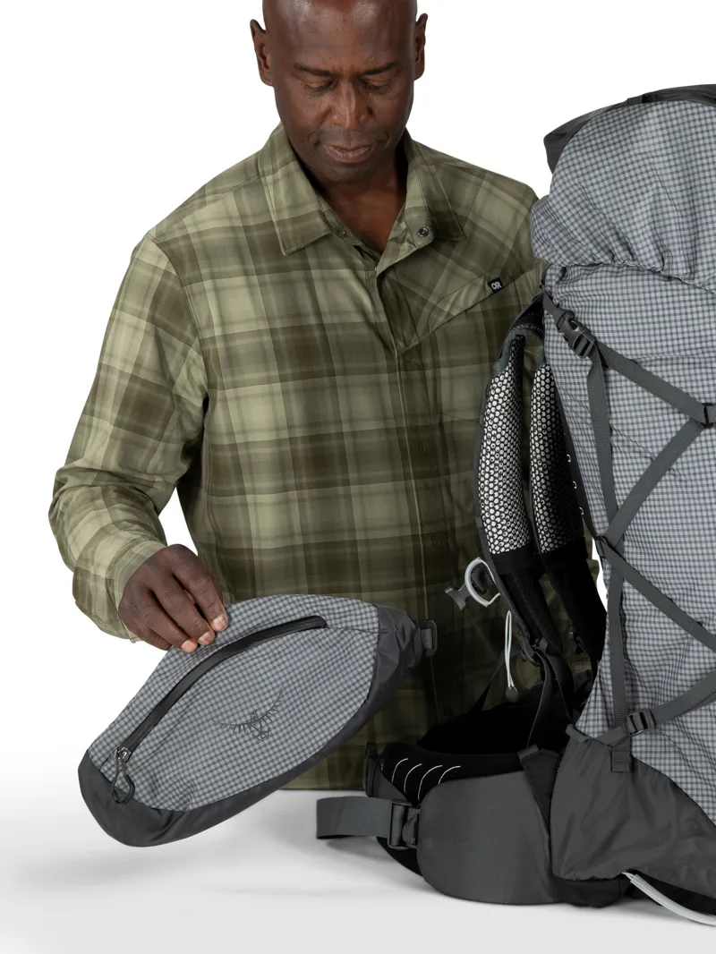 Osprey Aether Pro 75 Rucksack - Silver Lining-8